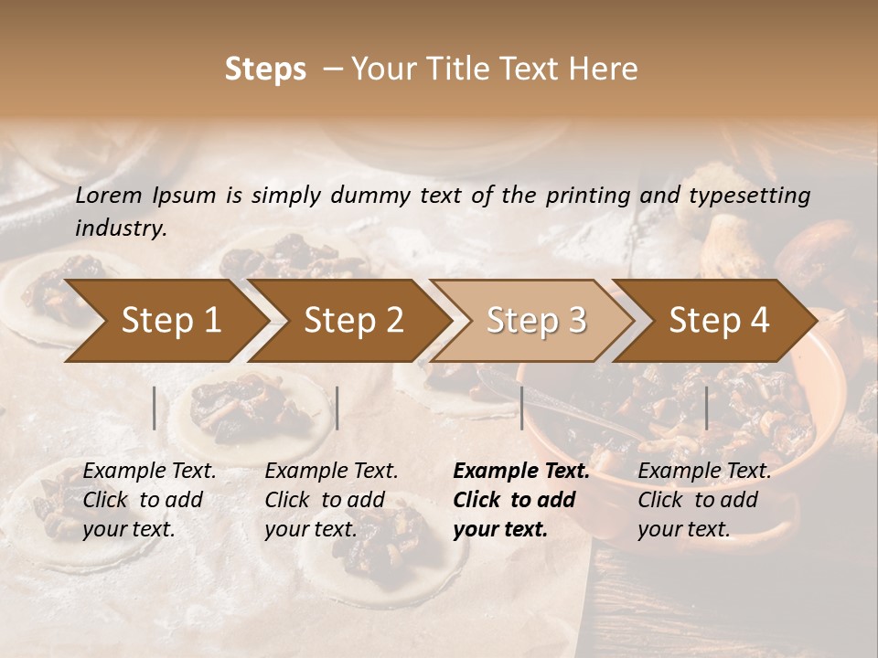 Food And Drink Dinner Russian Food PowerPoint Template