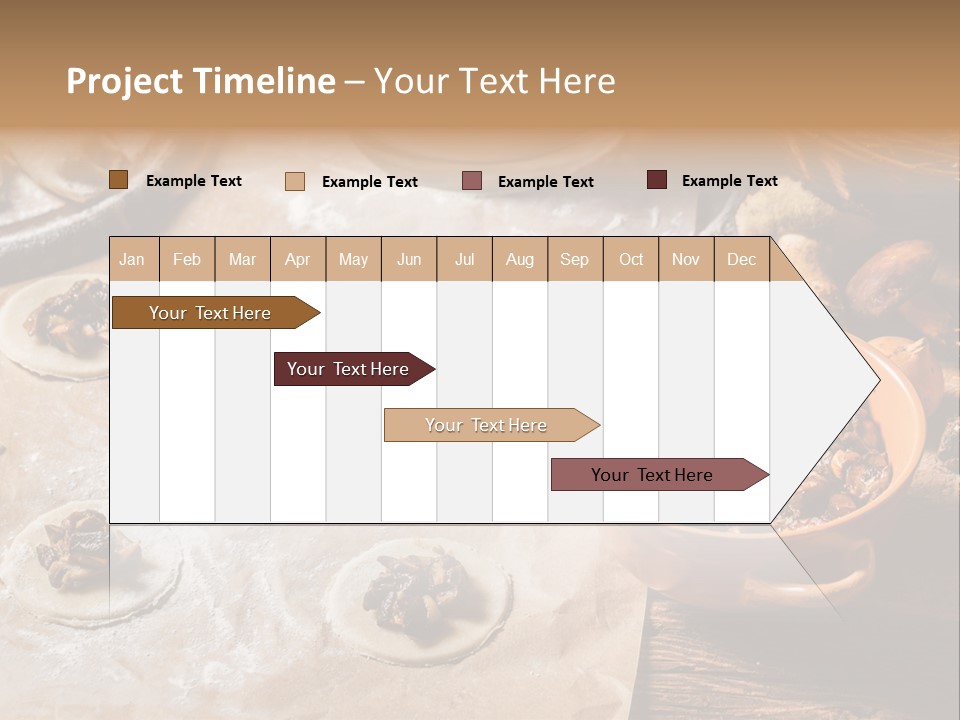 Food And Drink Dinner Russian Food PowerPoint Template