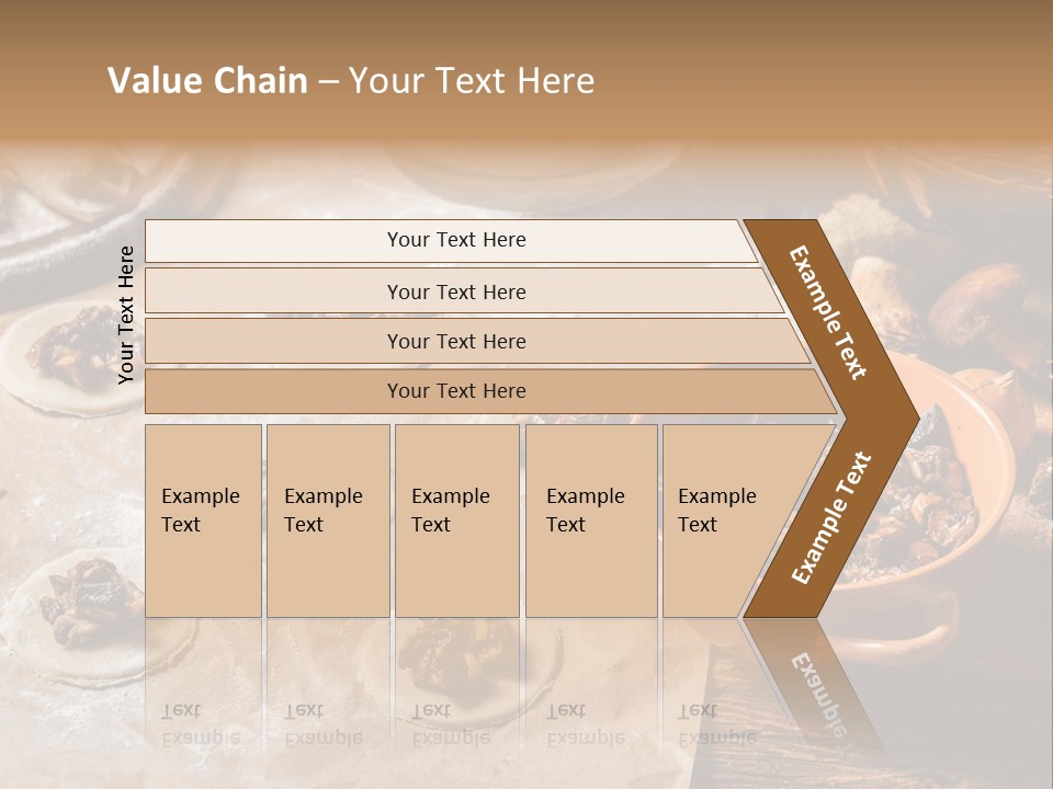Food And Drink Dinner Russian Food PowerPoint Template
