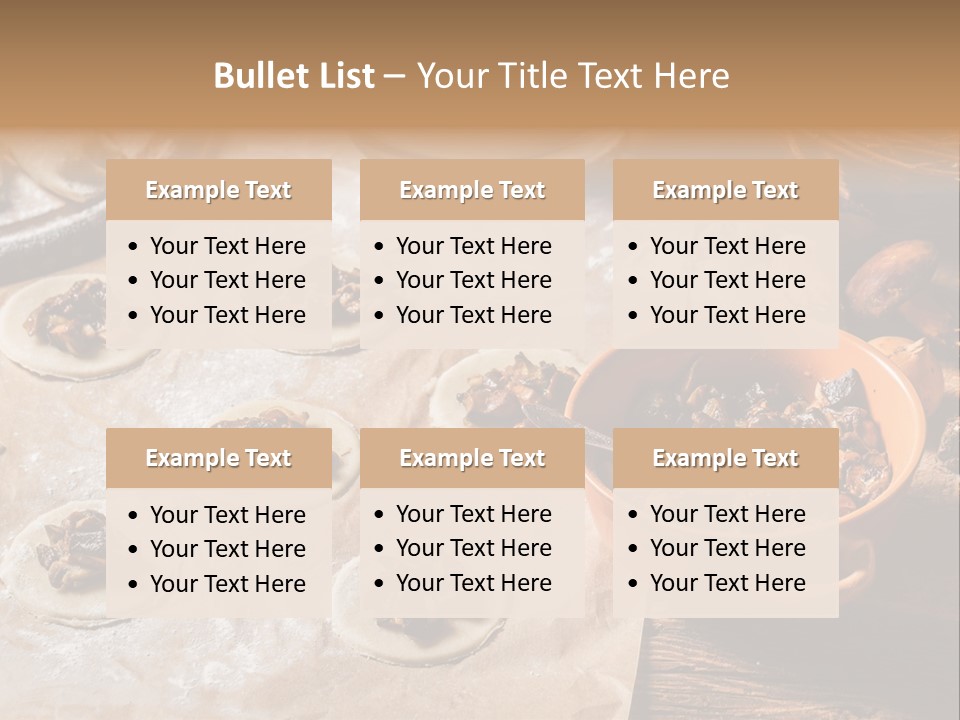 Food And Drink Dinner Russian Food PowerPoint Template