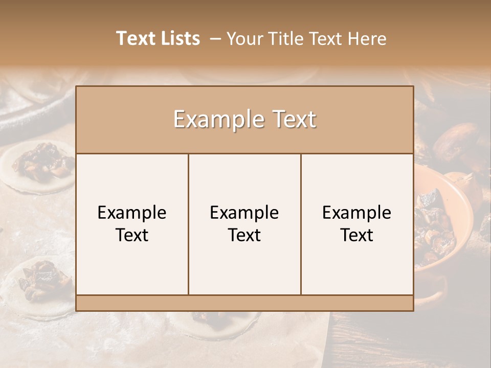 Food And Drink Dinner Russian Food PowerPoint Template