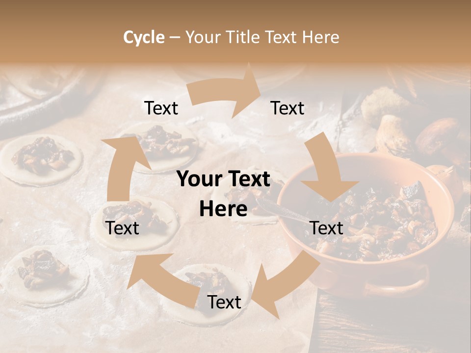 Food And Drink Dinner Russian Food PowerPoint Template