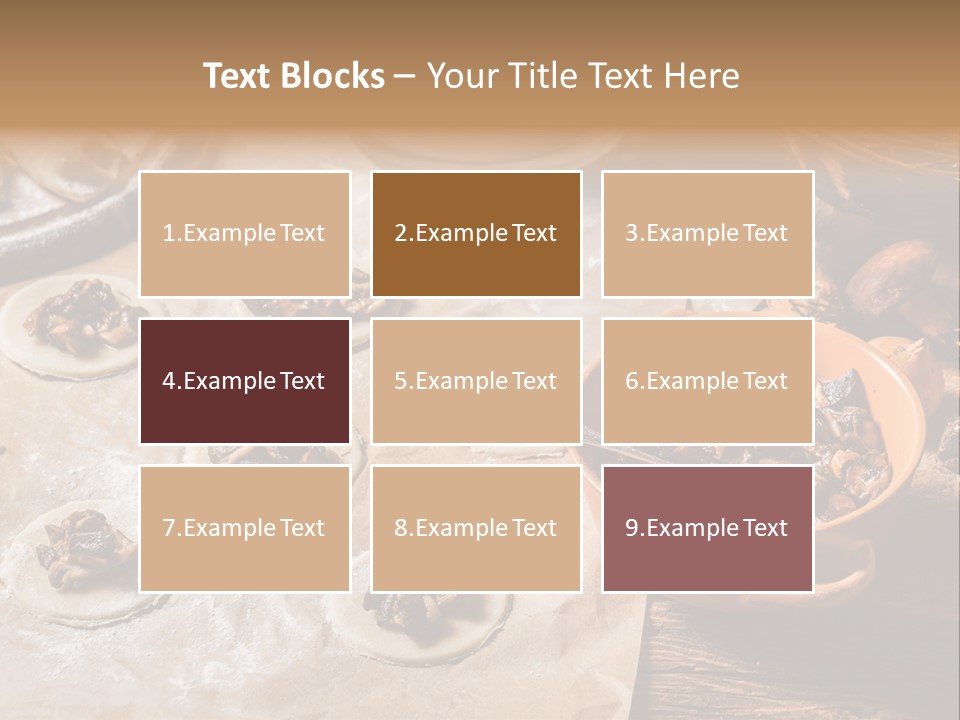 Food And Drink Dinner Russian Food PowerPoint Template