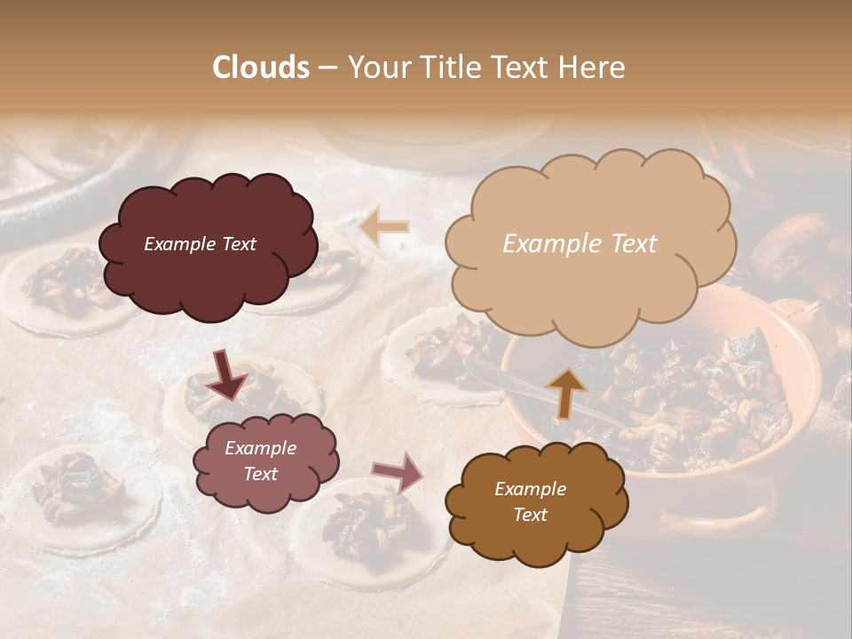Food And Drink Dinner Russian Food PowerPoint Template