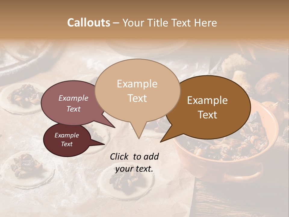 Food And Drink Dinner Russian Food PowerPoint Template