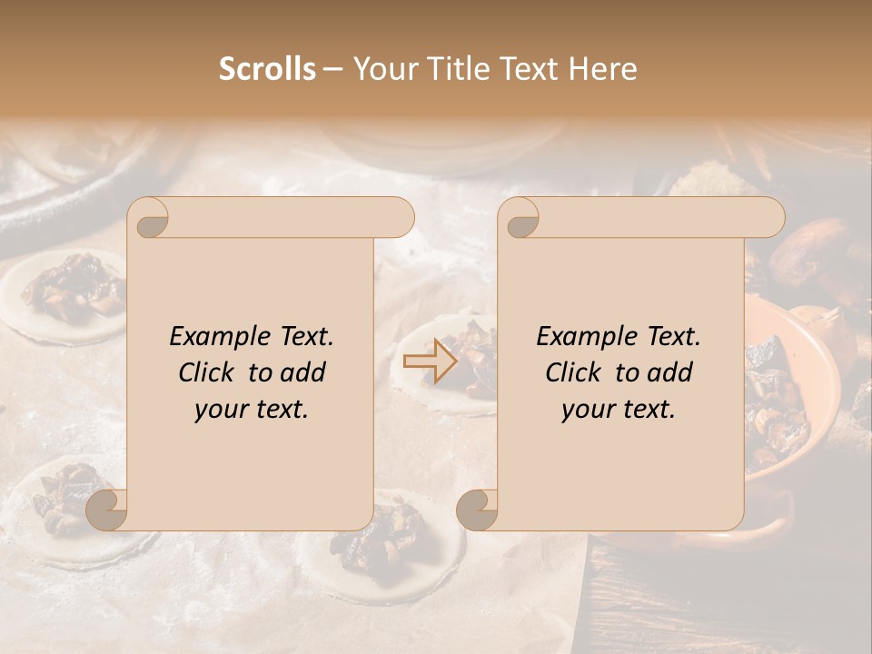 Food And Drink Dinner Russian Food PowerPoint Template
