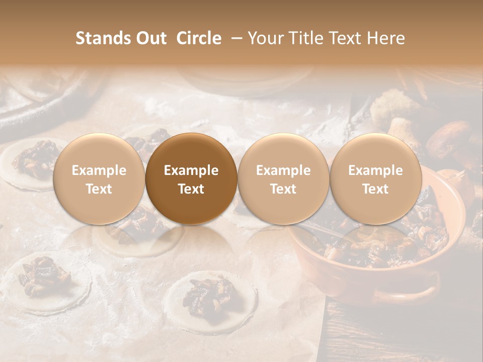 Food And Drink Dinner Russian Food PowerPoint Template