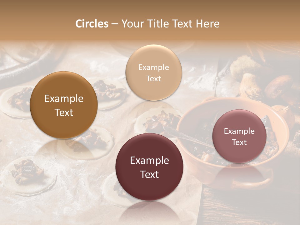 Food And Drink Dinner Russian Food PowerPoint Template