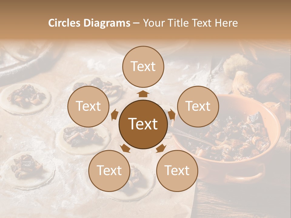 Food And Drink Dinner Russian Food PowerPoint Template