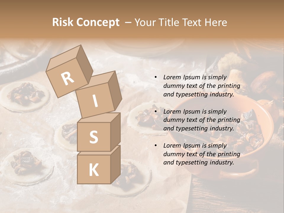 Food And Drink Dinner Russian Food PowerPoint Template