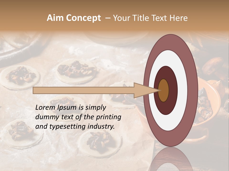 Food And Drink Dinner Russian Food PowerPoint Template