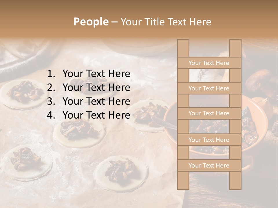 Food And Drink Dinner Russian Food PowerPoint Template