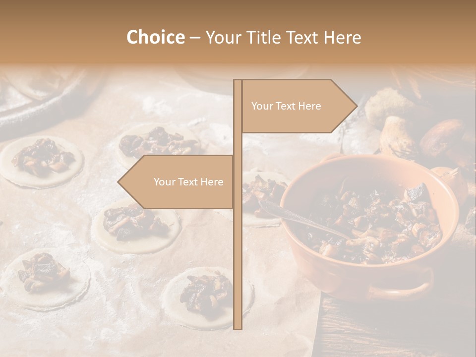 Food And Drink Dinner Russian Food PowerPoint Template