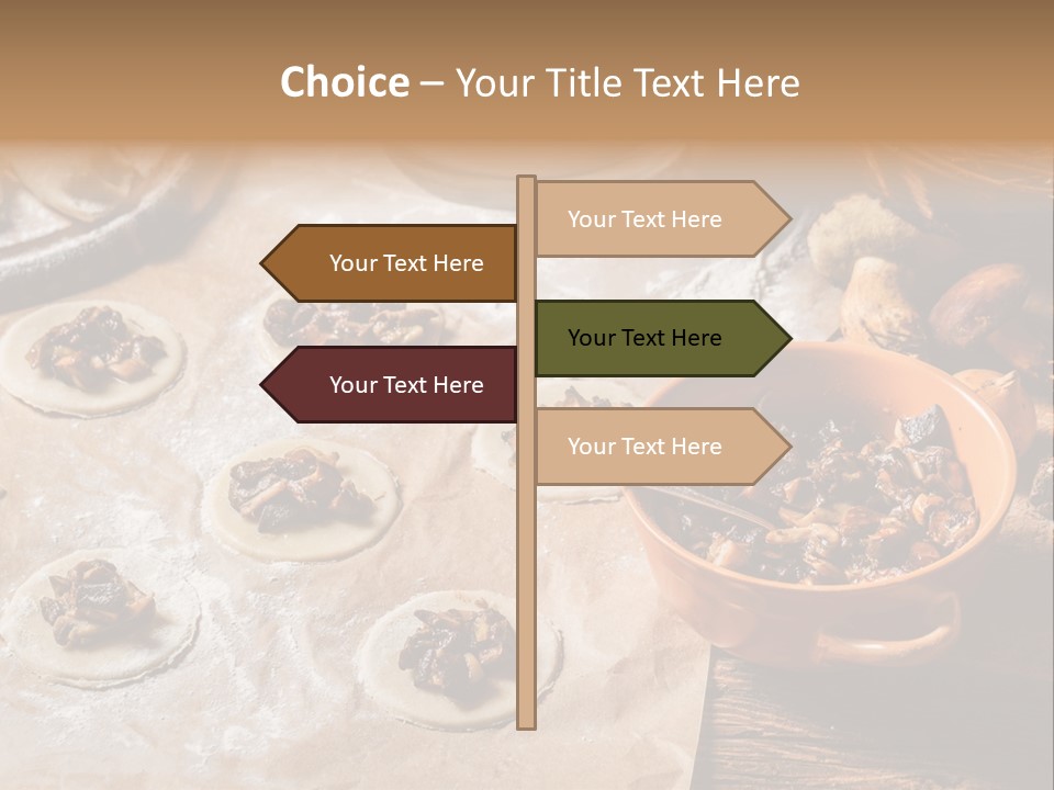 Food And Drink Dinner Russian Food PowerPoint Template