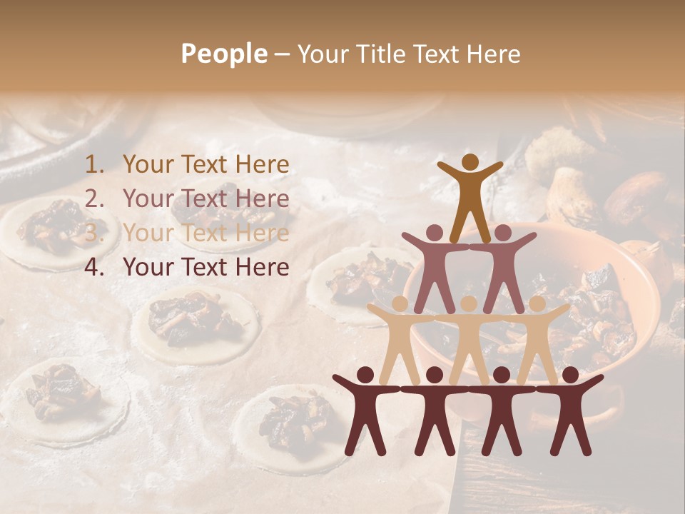 Food And Drink Dinner Russian Food PowerPoint Template