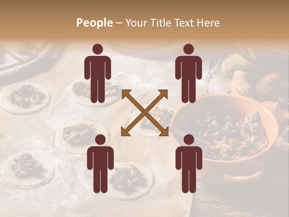 Food And Drink Dinner Russian Food PowerPoint Template