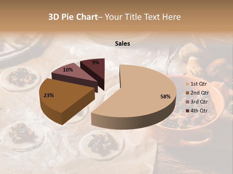 Food And Drink Dinner Russian Food PowerPoint Template