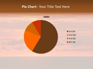 Cloud Summer Sunset PowerPoint Template