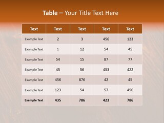 Breast Garnishedfood Serving PowerPoint Template