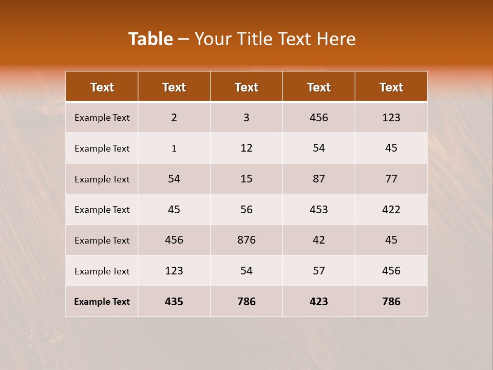 Breast Garnishedfood Serving PowerPoint Template