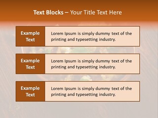 Breast Garnishedfood Serving PowerPoint Template