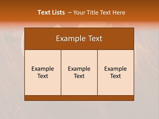 Breast Garnishedfood Serving PowerPoint Template