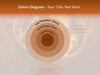 Breast Garnishedfood Serving PowerPoint Template