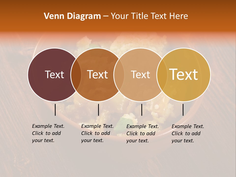 Breast Garnishedfood Serving PowerPoint Template