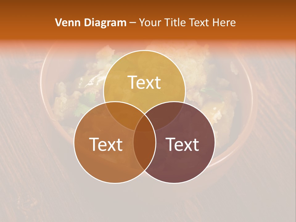 Breast Garnishedfood Serving PowerPoint Template