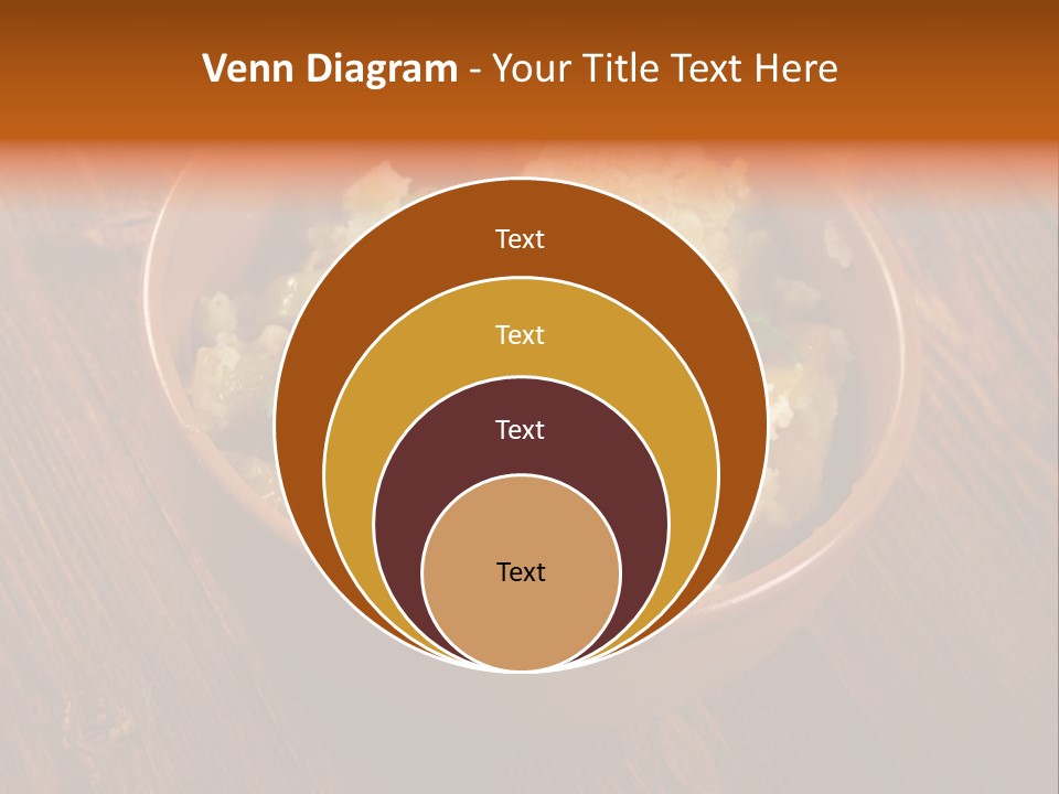 Breast Garnishedfood Serving PowerPoint Template