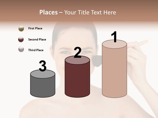 Nude Cut Out Freshness PowerPoint Template