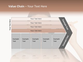 Nude Cut Out Freshness PowerPoint Template