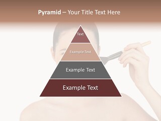 Nude Cut Out Freshness PowerPoint Template
