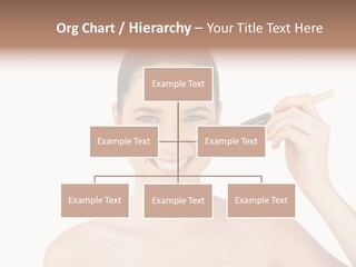 Nude Cut Out Freshness PowerPoint Template