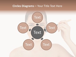 Nude Cut Out Freshness PowerPoint Template