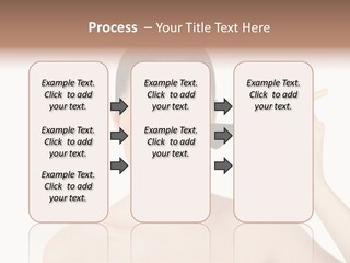 Nude Cut Out Freshness PowerPoint Template