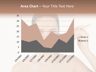 Nude Cut Out Freshness PowerPoint Template