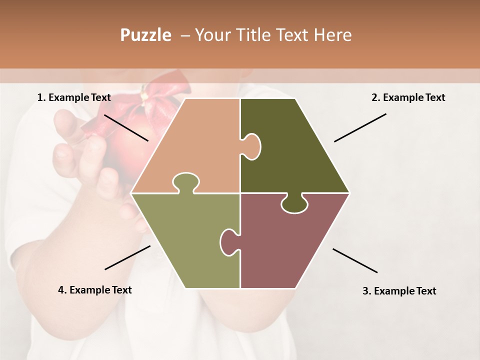 Cute Present New PowerPoint Template