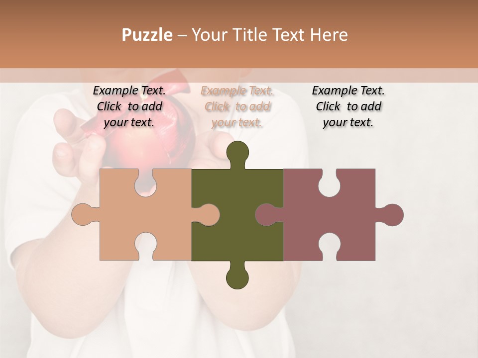 Cute Present New PowerPoint Template