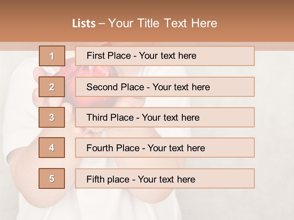 Cute Present New PowerPoint Template