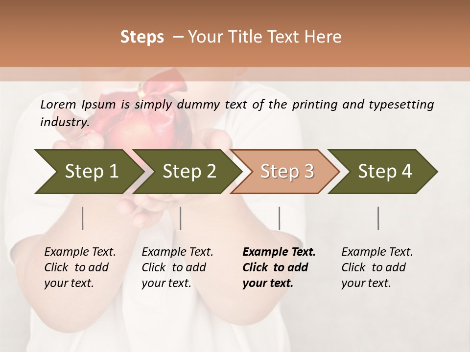 Cute Present New PowerPoint Template