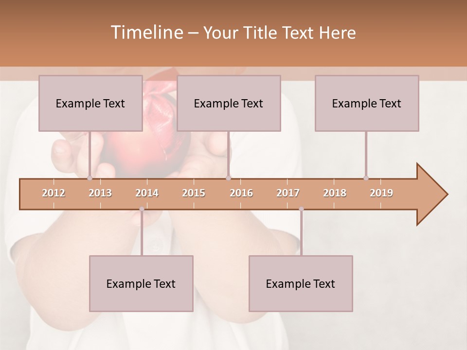 Cute Present New PowerPoint Template