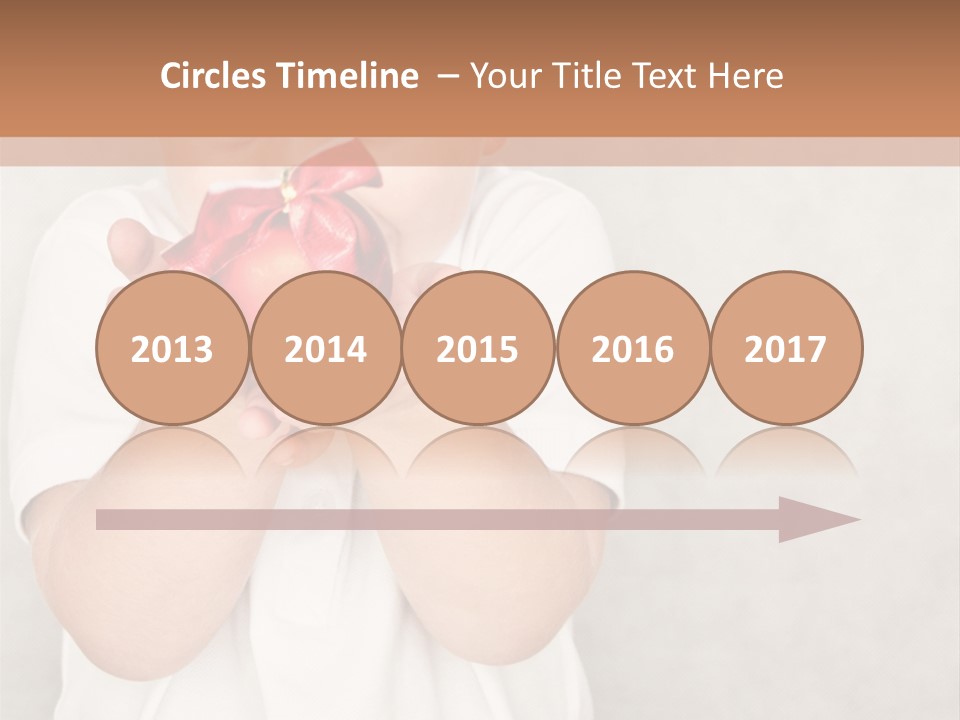 Cute Present New PowerPoint Template