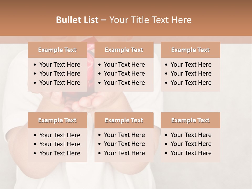 Cute Present New PowerPoint Template