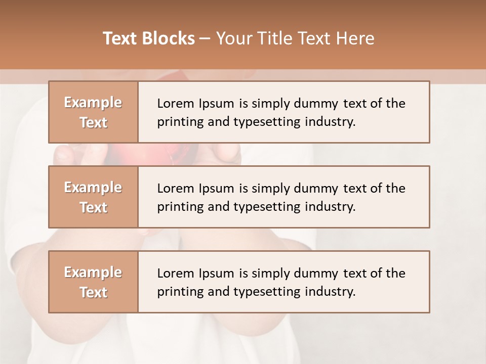 Cute Present New PowerPoint Template
