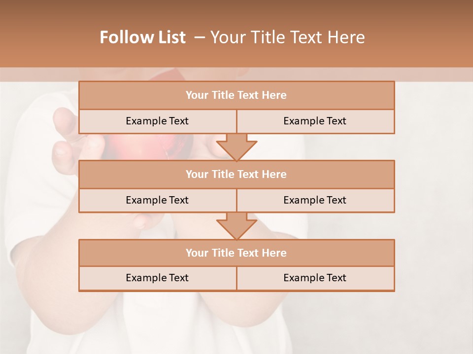 Cute Present New PowerPoint Template