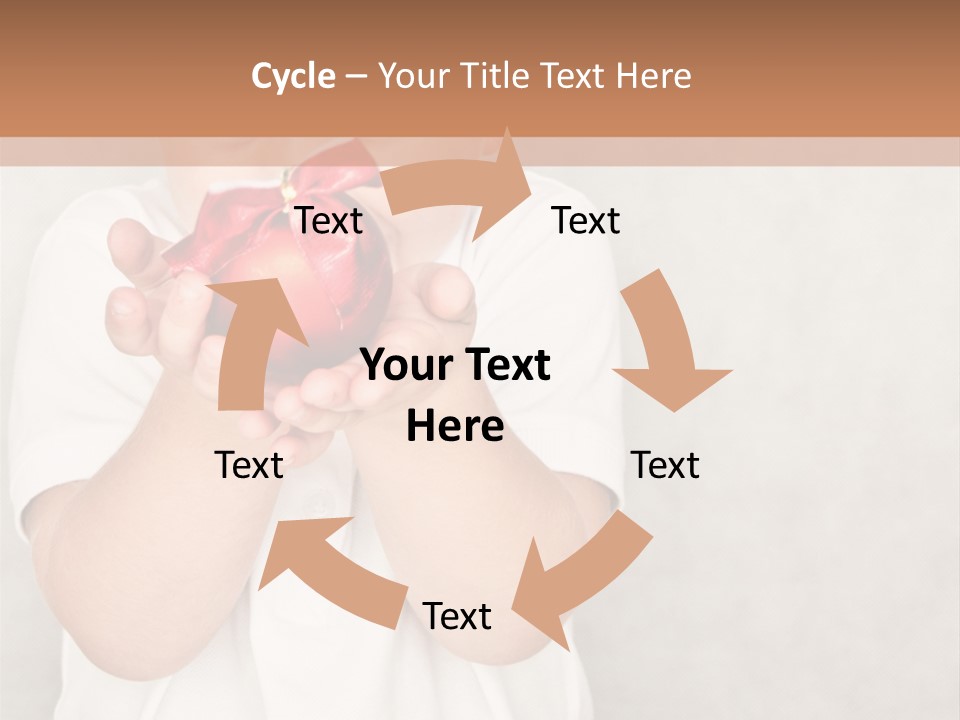 Cute Present New PowerPoint Template