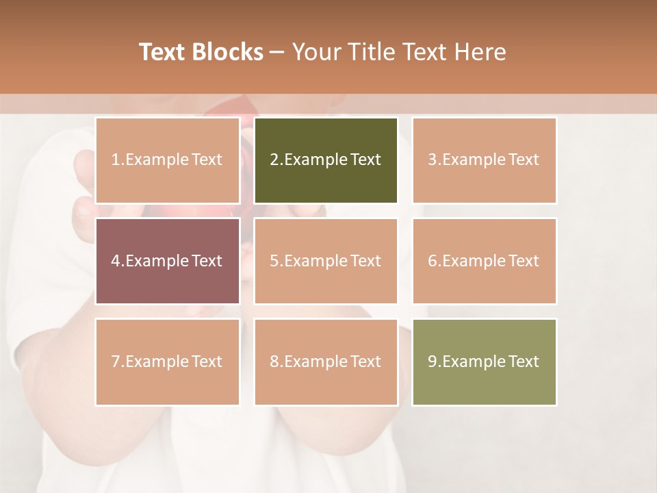 Cute Present New PowerPoint Template