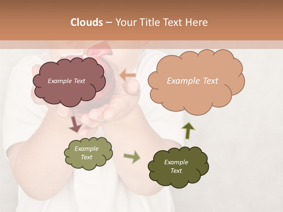 Cute Present New PowerPoint Template
