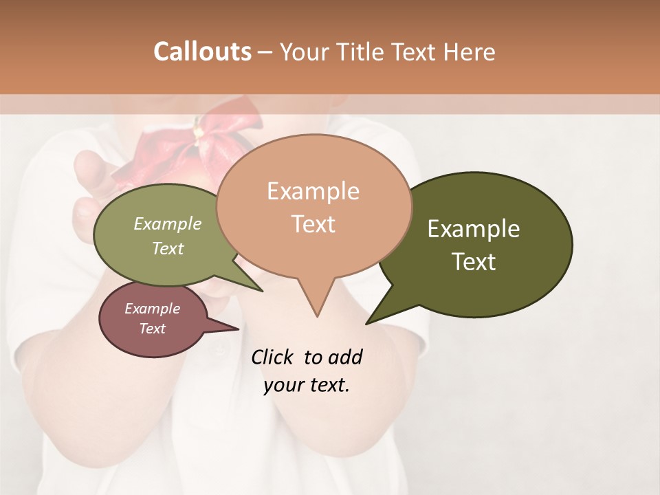 Cute Present New PowerPoint Template